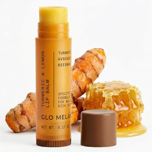 Glo Melanin Lemon and Turmeric Lip Balm: $8.45 Glo Melanin Lemon and Turmeric Lip Balm: $8.45