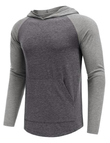 Pinspark Men's Lightweight Workout Hoodie 2-Pack: $14.99 Pinspark Men's Lightweight Workout Hoodie 2-Pack: $14.99