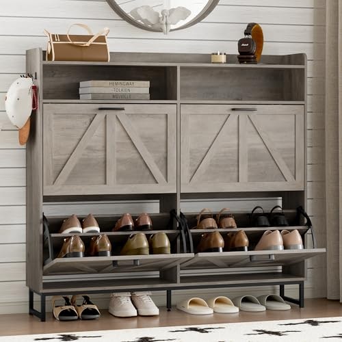 Bornoon 4-Drawer Slim Shoe Cabinet: $144.49 Bornoon 4-Drawer Slim Shoe Cabinet: $144.49