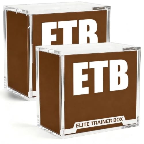 Paxato Elite Trainer Box Acrylic Protector Case 2-Pack: $31.44