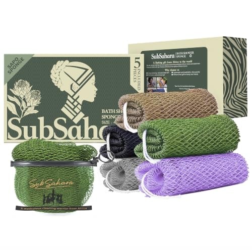SubSahara African Net Sponge 5-Pack: $16.14