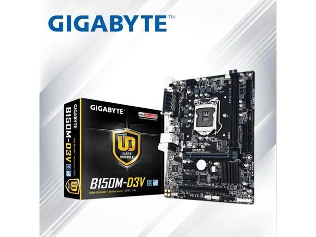 Gigabyte GA-B150M-D3V LGA 1151 Motherboard: $127.33 Gigabyte GA-B150M-D3V LGA 1151 Motherboard: $127.33