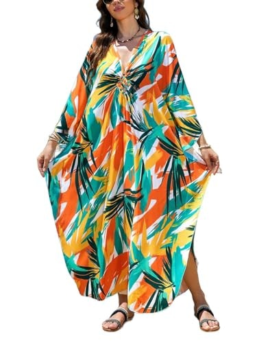 NFVNKJ Boho Plus Size Kaftan Dress: $16.99 NFVNKJ Boho Plus Size Kaftan Dress: $16.99