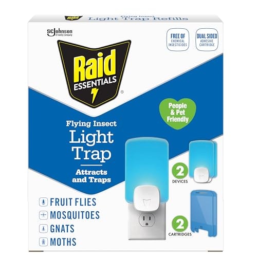 Raid Essentials Flying Insect Light Trap 2-Pack: $15.06 Raid Essentials Flying Insect Light Trap 2-Pack: $15.06