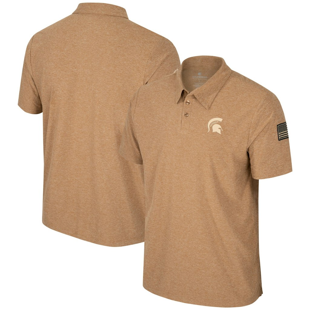 Colosseum Michigan State Spartans OHT Military Appreciation Polo: $29.99 Colosseum Michigan State Spartans OHT Military Appreciation Polo: $29.99