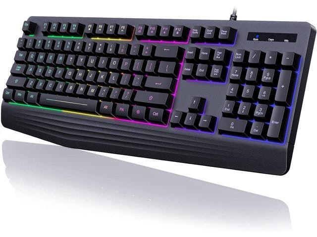 7-Color LED Backlit Gaming Keyboard: $43.54 7-Color LED Backlit Gaming Keyboard: $43.54