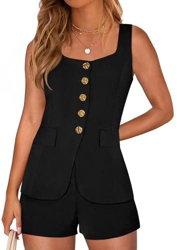 Prettygarden Women's 2-Piece Button-Down Set: $44.98