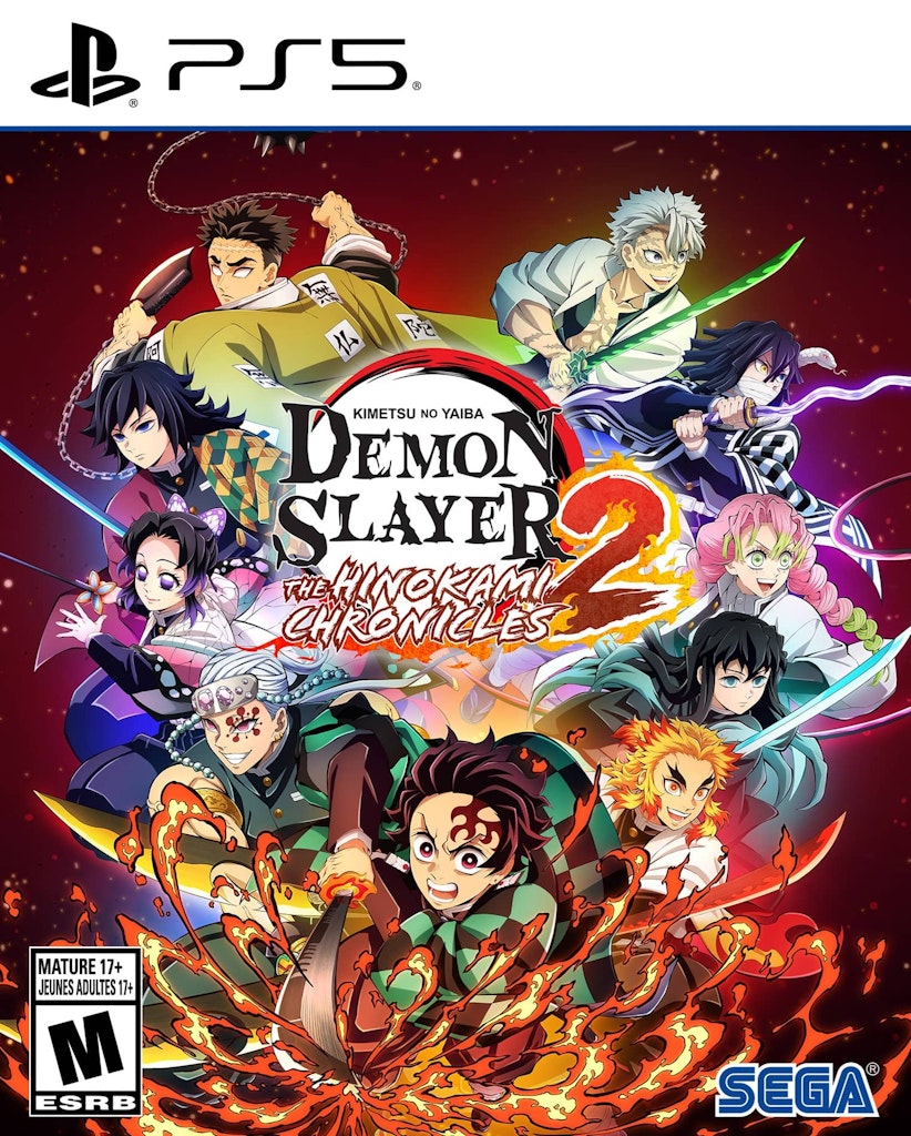 Demon Slayer Kimetsu no Yaiba The Hinokami Chronicles 2 PlayStation 5: $39.99 Demon Slayer Kimetsu no Yaiba The Hinokami Chronicles 2 PlayStation 5: $39.99