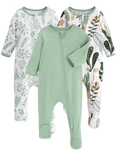 Yofooss 18-Month Cotton Footed Baby Pajamas 3-Pack: $22.94 Yofooss 18-Month Cotton Footed Baby Pajamas 3-Pack: $22.94