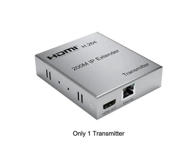 200-Meter HDMI Over IP Ethernet Extender: $118.78 200-Meter HDMI Over IP Ethernet Extender: $118.78