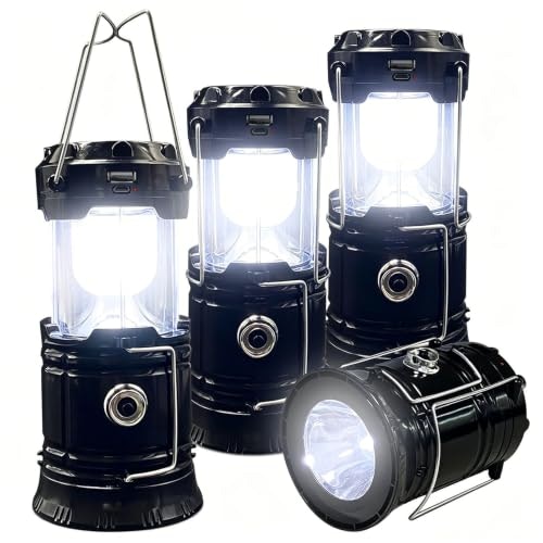 XTAUTO Portable LED Camping Lantern 4-Pack: $20.99