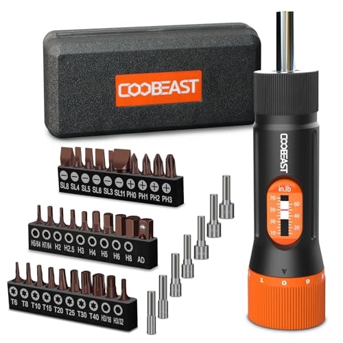 Coobeast 38-Piece 1/4\" Drive Torque Screwdriver Set: $28.62 Coobeast 38-Piece 1/4\" Drive Torque Screwdriver Set: $28.62