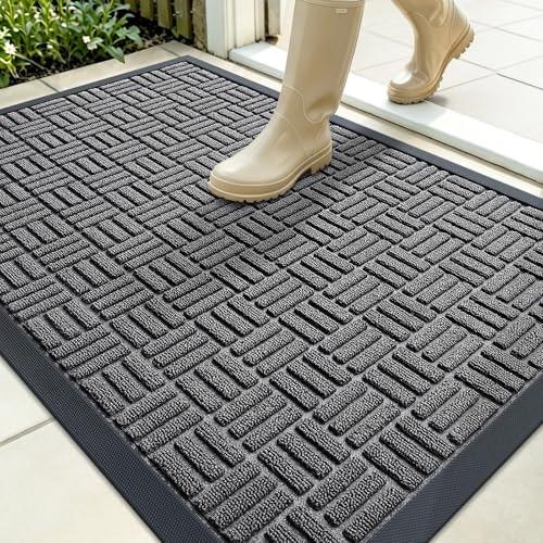 Olanly 35x23-inch Heavy-Duty Rubber Doormat: $33.24 Olanly 35x23-inch Heavy-Duty Rubber Doormat: $33.24