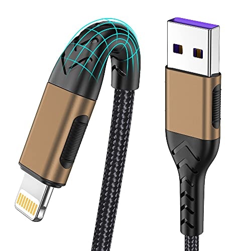 Durcord 10-Foot USB-A to Lightning Charging Cable 3-Pack: $12.79 Durcord 10-Foot USB-A to Lightning Charging Cable 3-Pack: $12.79