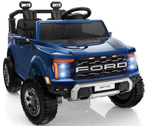 Ford F-150 Raptor 24V 2-Seater Electric Ride-On Truck: $314.49