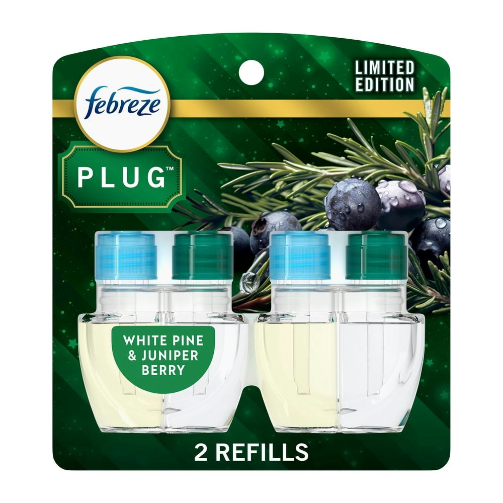 Febreze Plug-In Air Freshener Pine & Berry Refill 2-Pack: $9.94