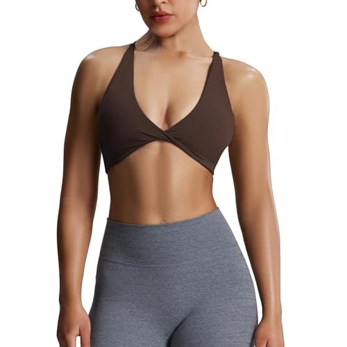 Aoxjox Metamorph Sienna Twist Sports Bra: $19.97