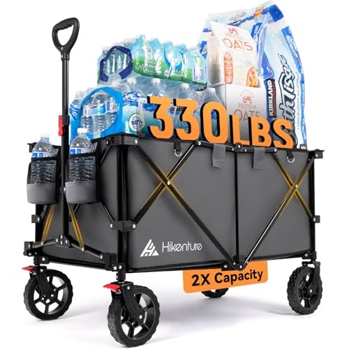 Hikenture 330-lb Capacity Collapsible Wagon: $79.99