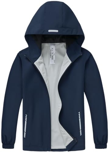 Slwosdlds Kids' Waterproof Hooded Rain Jacket: $16.99 Slwosdlds Kids' Waterproof Hooded Rain Jacket: $16.99