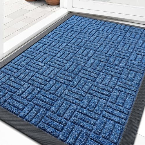 Olanly 33" x 21" Heavy-Duty Rubber Front Door Mat: $30.59