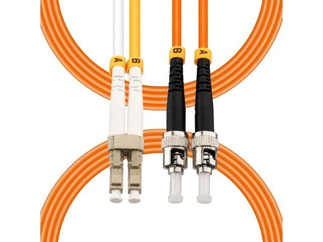 10ft LC to ST OM1 Multimode Duplex Fiber Optic Patch Cable: $19.49 10ft LC to ST OM1 Multimode Duplex Fiber Optic Patch Cable: $19.49
