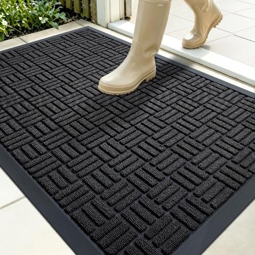 Olanly 35x23-inch Heavy-Duty Rubber Doormat: $39.98