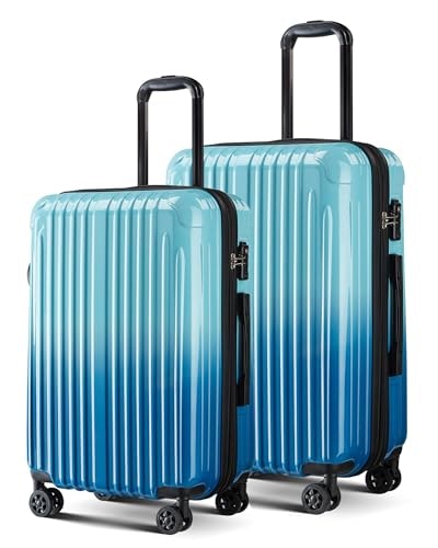 Comeria 2-Piece Expandable Suitcase Set: $89.98