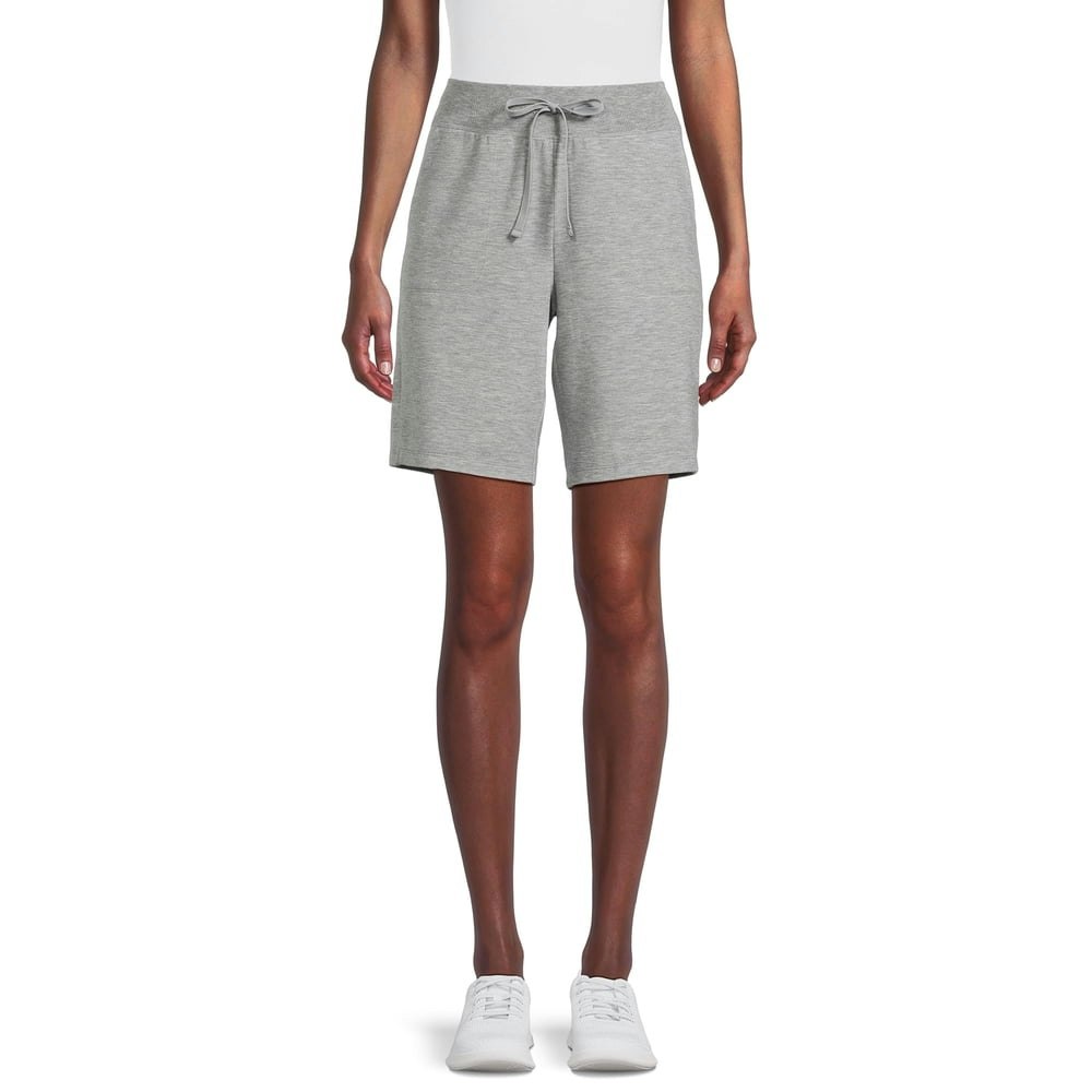 Athletic Works Women's French Terry Bermuda Shorts: $1.84