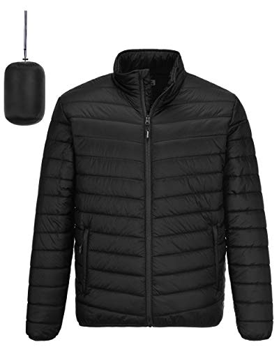 Outdoor Ventures Men's Packable Puffer Jacket: $44.79