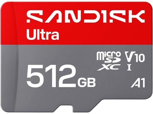 SanDisk 512GB Ultra microSD UHS-I Memory Card: $119.99 SanDisk 512GB Ultra microSD UHS-I Memory Card: $119.99