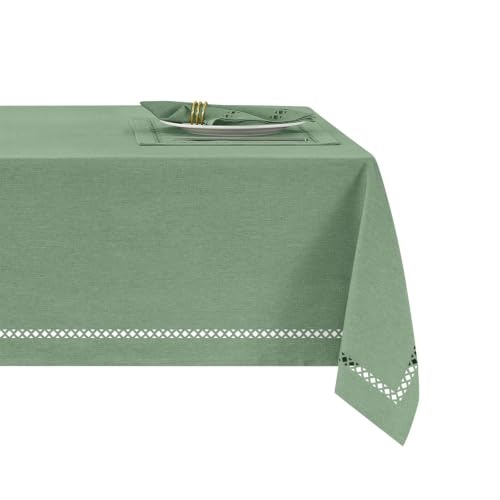 HomeJoy 70x70-inch Square Polyester Linen Tablecloth: $16.14 HomeJoy 70x70-inch Square Polyester Linen Tablecloth: $16.14