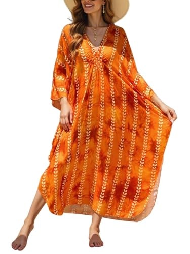 Nfvnkj Boho Plus Size Kaftan Dress: $16.99 Nfvnkj Boho Plus Size Kaftan Dress: $16.99