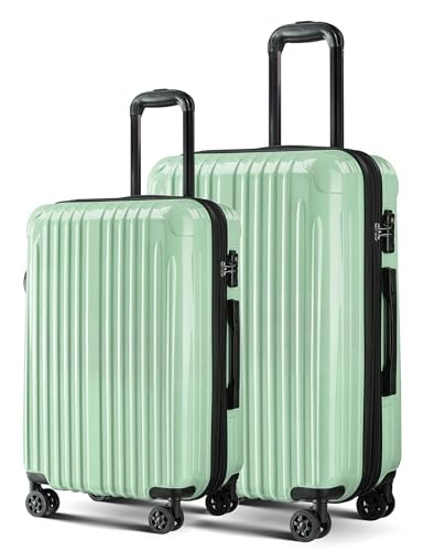 Comeria 2-Piece Expandable Suitcase Set: $89.98