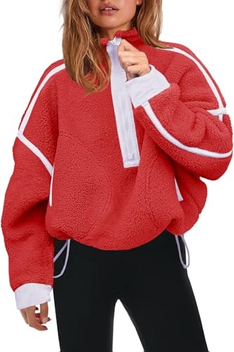 Panadila Women's Half Zip Sherpa Fleece Pullover: $40.79 Panadila Women's Half Zip Sherpa Fleece Pullover: $40.79