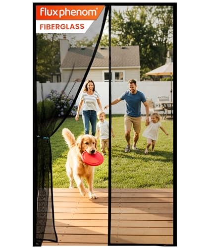 Flux Phenom 38" x 82" Fiberglass Magnetic Screen Door: $19.98 Flux Phenom 38" x 82" Fiberglass Magnetic Screen Door: $19.98