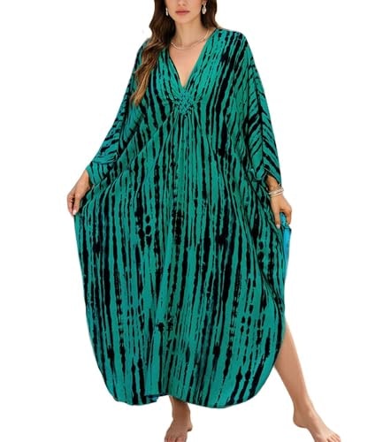 Nfvnkj Boho Plus Size Kaftan Dress: $16.99 Nfvnkj Boho Plus Size Kaftan Dress: $16.99