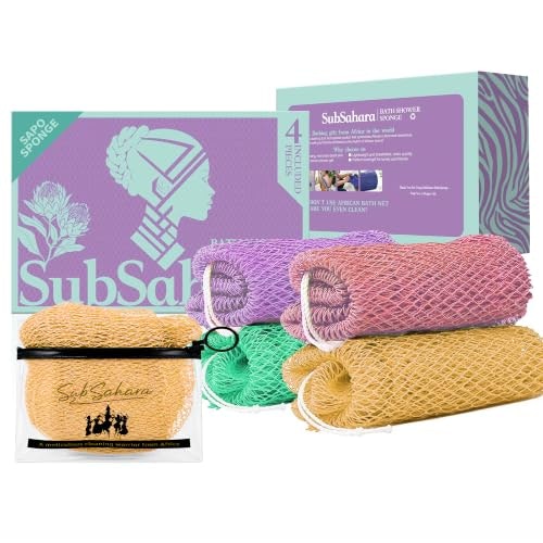 SubSahara African Net Sponge 4-Pack: $14.44
