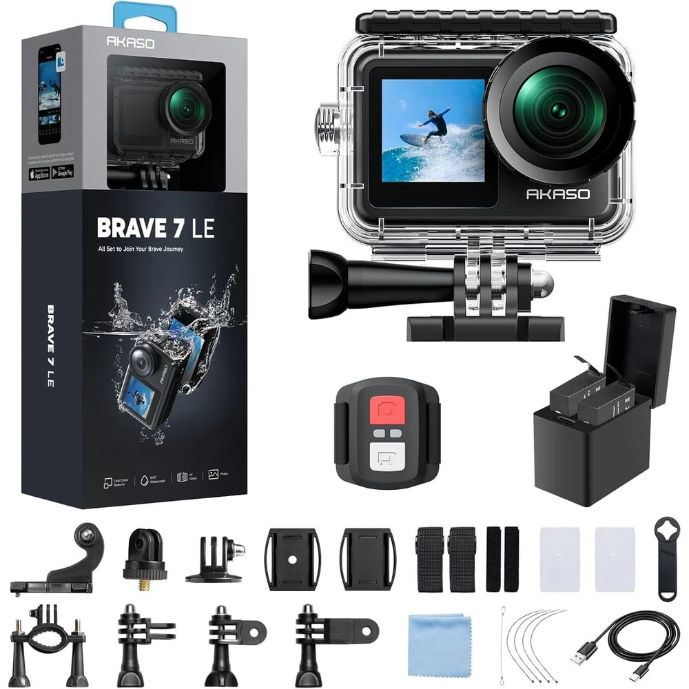Akaso Brave 7 LE 4K Action Camera: $139.99 Akaso Brave 7 LE 4K Action Camera: $139.99