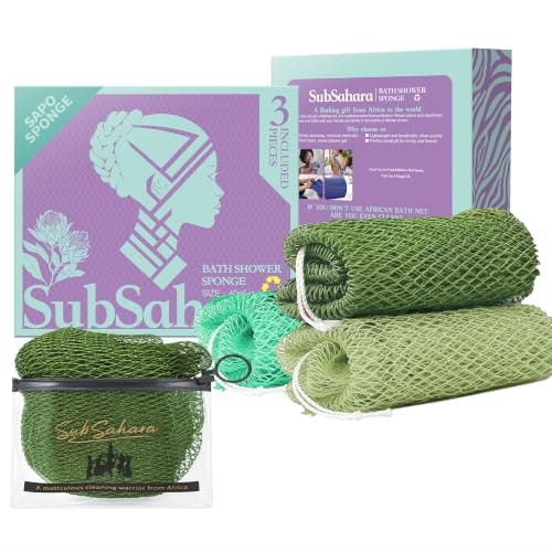 SubSahara 45-Inch Exfoliating Net Sponge 3-Pack: $9.99 SubSahara 45-Inch Exfoliating Net Sponge 3-Pack: $9.99