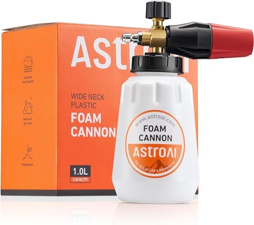 AstroAI 1-Liter Foam Cannon for Pressure Washer: $20.99