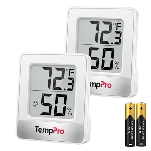 TempPro TP49 Digital Indoor Hygrometer and Thermometer 2-Pack: $16.98 TempPro TP49 Digital Indoor Hygrometer and Thermometer 2-Pack: $16.98