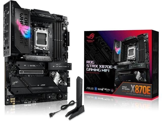 Asus ROG Strix X870E-E Gaming WiFi ATX Motherboard: $655.29 Asus ROG Strix X870E-E Gaming WiFi ATX Motherboard: $655.29