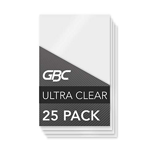 GBC 3x5-Inch Thermal Laminating Pouches 25-Pack: $5.35 GBC 3x5-Inch Thermal Laminating Pouches 25-Pack: $5.35