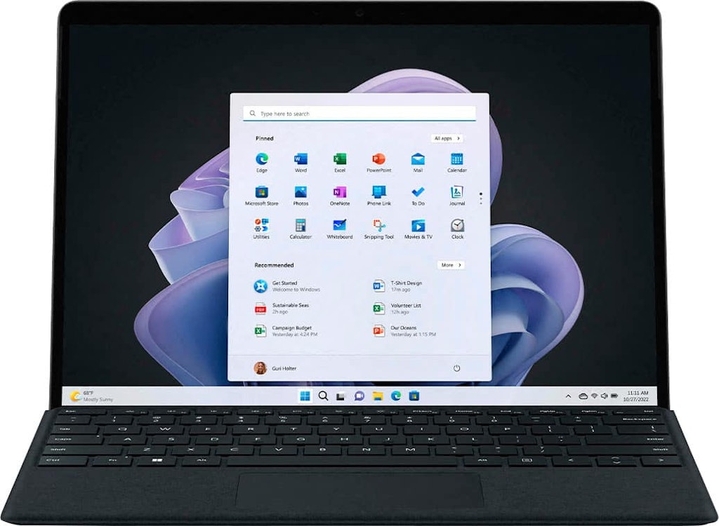 Microsoft Surface Pro 9 13-inch Intel Core i7 16GB RAM Graphite: $1,599.99