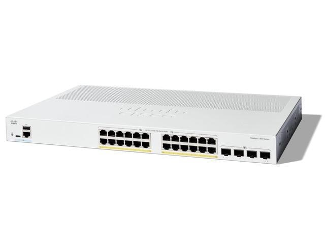 Cisco Catalyst C1300-24P-4X 24-Port Managed Ethernet Switch: $1,089.99 Cisco Catalyst C1300-24P-4X 24-Port Managed Ethernet Switch: $1,089.99