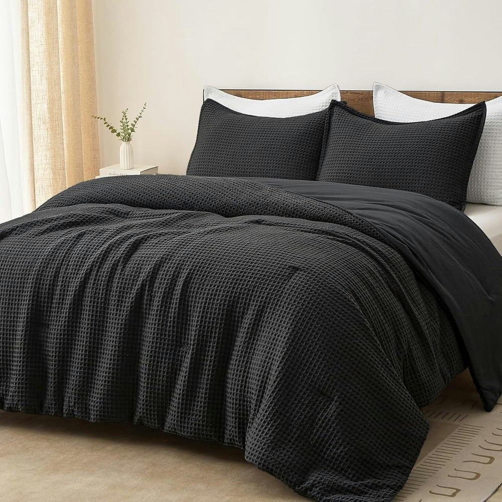PHF 3-Piece Queen Waffle Weave Comforter Set: $47.69 PHF 3-Piece Queen Waffle Weave Comforter Set: $47.69