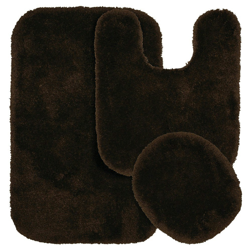 Garland 3-Piece Plush Nylon Bath Rug Set: $37.99 Garland 3-Piece Plush Nylon Bath Rug Set: $37.99