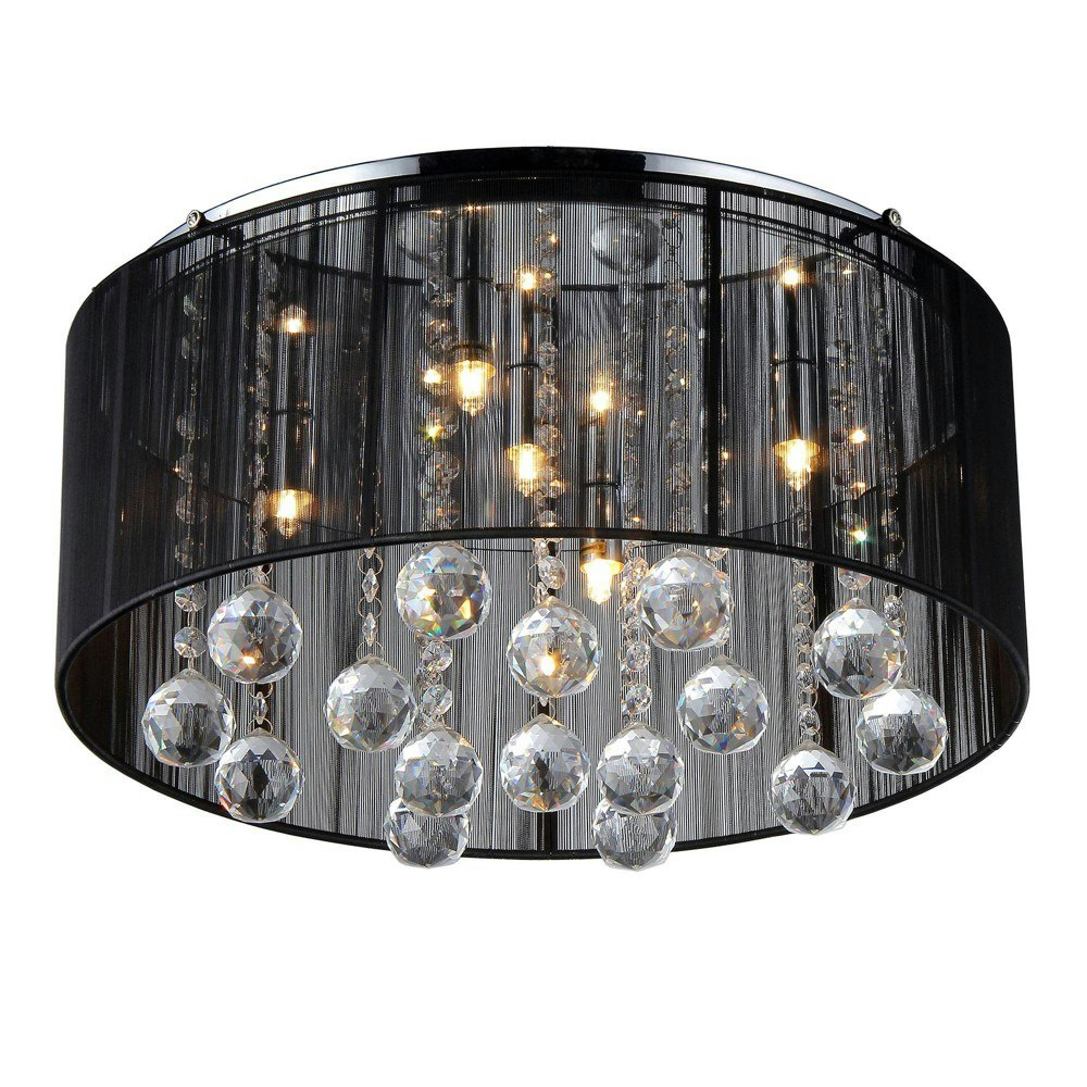 17-inch Crystal Ceiling Light: $111.99 17-inch Crystal Ceiling Light: $111.99