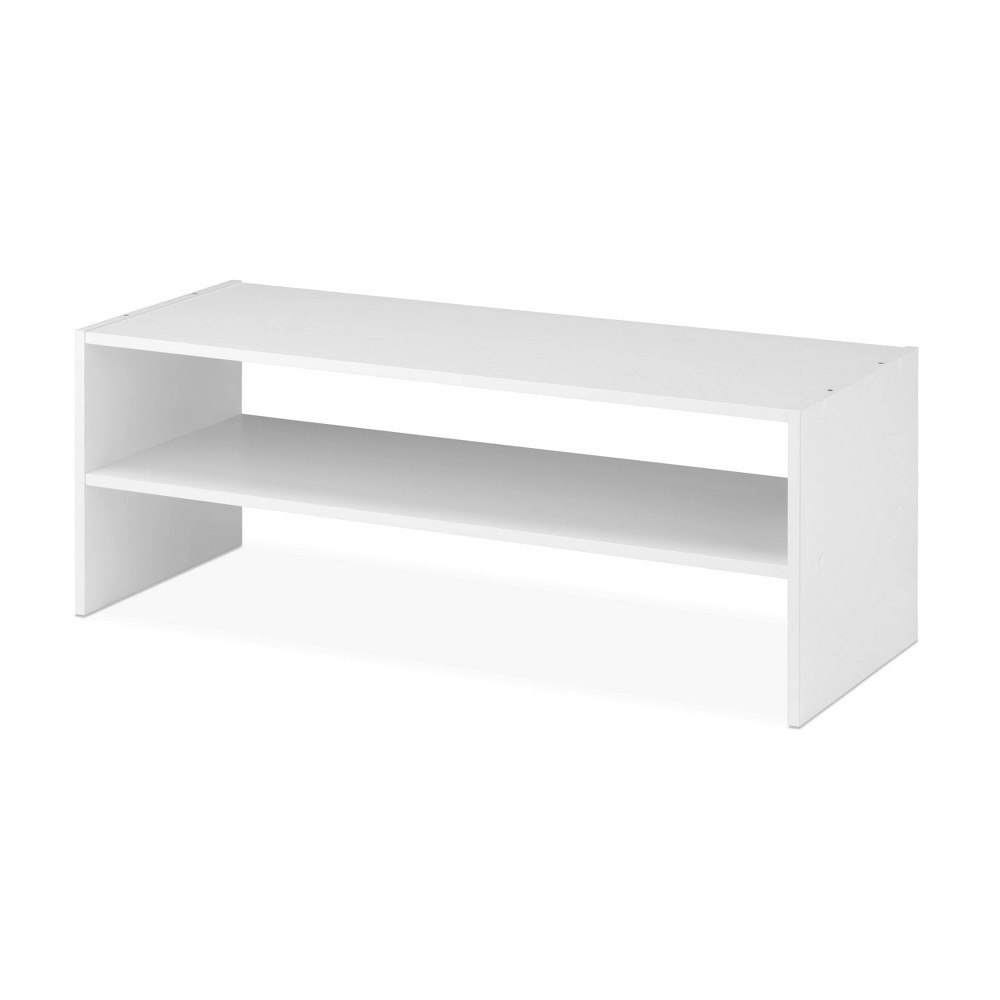 Whitmor 31-Inch 2-Shelf Stackable Storage Organizer: $32.99 Whitmor 31-Inch 2-Shelf Stackable Storage Organizer: $32.99