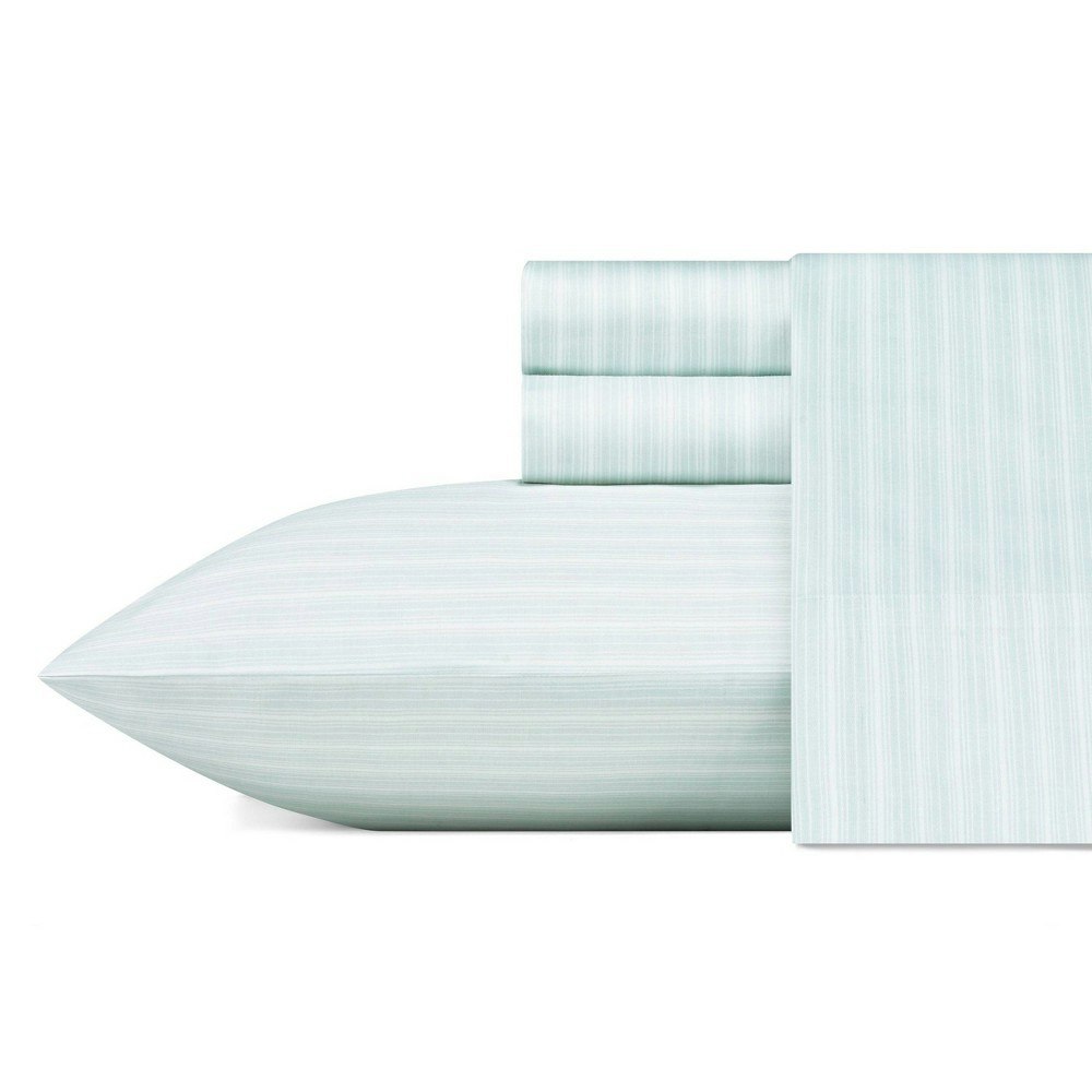 Laura Ashley Queen 300 Thread Count Printed Cotton Sheet Set: $63.99 Laura Ashley Queen 300 Thread Count Printed Cotton Sheet Set: $63.99